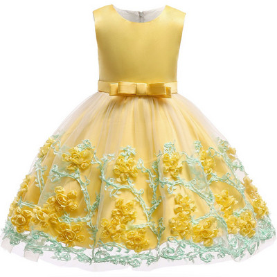 Baby Kids Tutu Gimtadienio princesės vakarėlio suknelė mergaitėms Kūdikiams nėriniuota Elegantiška suknelė Vaikiška suknelė Drabužiai mergaitėms Kūdikių Mergaičių rūbai