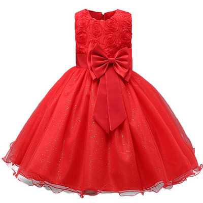 Baby Kids Tutu dzimšanas dienas princeses kleita meitenēm Zīdaiņu mežģīņu kleita bērniem Eleganta kleita Apģērbs meitenēm Mazuļu apģērbi