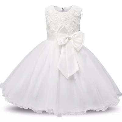Baby Kids Tutu dzimšanas dienas princeses kleita meitenēm Zīdaiņu mežģīņu kleita bērniem Eleganta kleita Apģērbs meitenēm Mazuļu apģērbi