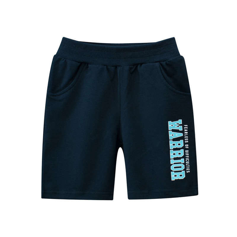 Sportske kratke hlače s printom slova za dječake Ljeto 2024 Nova dječja odjeća Elastični struk Kratke hlače za plažu Dječja odjeća