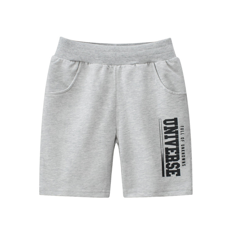 Sportske kratke hlače s printom slova za dječake Ljeto 2024 Nova dječja odjeća Elastični struk Kratke hlače za plažu Dječja odjeća