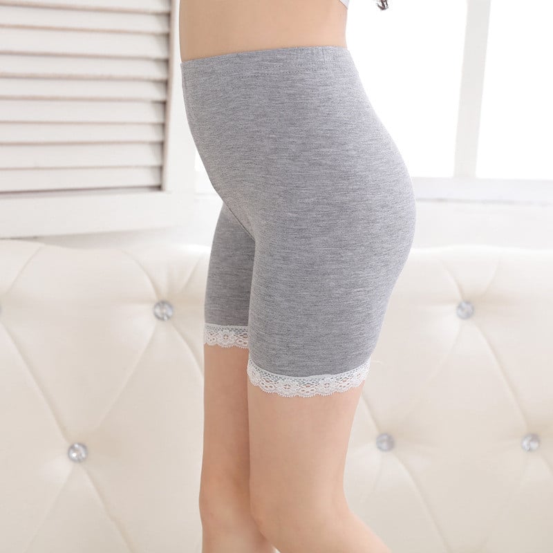 Vasaros mergaičių šortai Kūdikiams Minkštos Modalinės Apsauginės Kelnaitės Vaikiškos Kelnės 3-10 metų Kūdikių Drabužiai Mergaičių nėriniuoti apatiniai Bokseriniai šortai