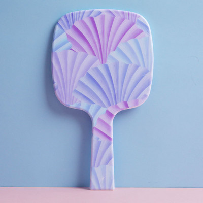 Liela izmēra rokas kosmētikas spogulis Sieviešu kvadrātveida spogulis aplauzums Kosmētiskie skaistumkopšanas rīki Rokas tualetes kosmētikas spogulis aplauzuma rīki