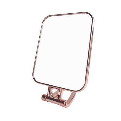 1 gab kosmētikas spogulis jauks apaļš sirds formas kosmētisks saliekams spogulis mājas guļamistabai darbvirsmai