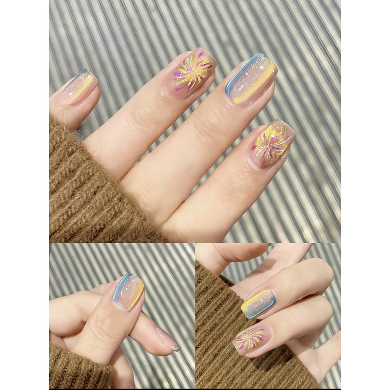 Cilindrični silikonski rukav Mačje oko Magnet Upotreba za UV LED lak za gel dizajn Jaka magnetska olovka Pribor za nokte za profesionalce