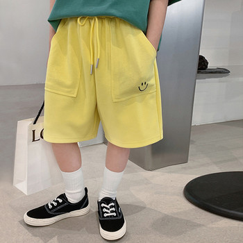 Παιδικά σορτς casual φαρδιά παντελόνια για παιδιά Candy Color Boys παντελόνια Teenager Sports Joggers Baby Shool Ρούχα