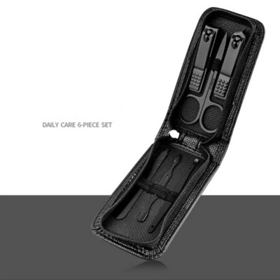 Körömolló szett háztartási csúcskategóriás férfi és női speciális körömvágó manikűr szépségápolási eszközök 6 részes hordozható háztartási