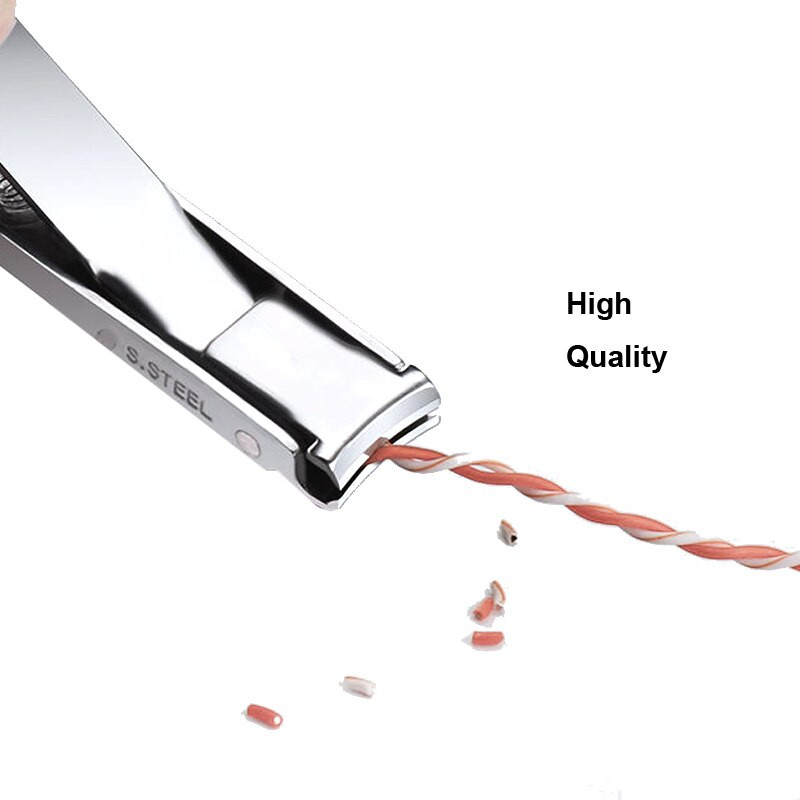 Īpaši plānas nagu griešanas mašīnas Saliekamas pārnēsājamas ceļojumu nagu atslēgu piekariņi šķēres nerūsējošā tērauda manikīra rīku komplekti