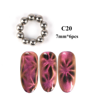 Stick magnetic pentru arta unghiilor cu ochi de pisică pentru lac cu gel UV, table magnetică multifuncțională, lac cu gel, pix, instrument de desenare a liniilor #1612