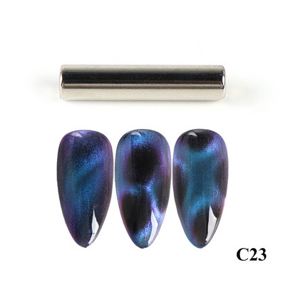 Stick magnetic pentru arta unghiilor cu ochi de pisică pentru lac cu gel UV, table magnetică multifuncțională, lac cu gel, pix, instrument de desenare a liniilor #1612