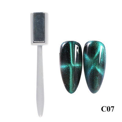 Stick magnetic pentru arta unghiilor cu ochi de pisică pentru lac cu gel UV, table magnetică multifuncțională, lac cu gel, pix, instrument de desenare a liniilor #1612