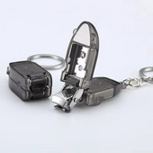 2023 legmenőbb új eladó Mini hordozható körömvágó műanyag fogantyús forgó körömvágó kulcstartóval a kínai gyárból