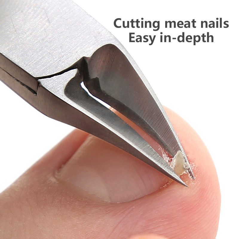 Škare za nokte na nožnim prstima Korekcija noktiju Debeli nokti Urasli nokti Klešta za mrtvu kožu Nail Art Pedikura Kliješta Rezač Škare