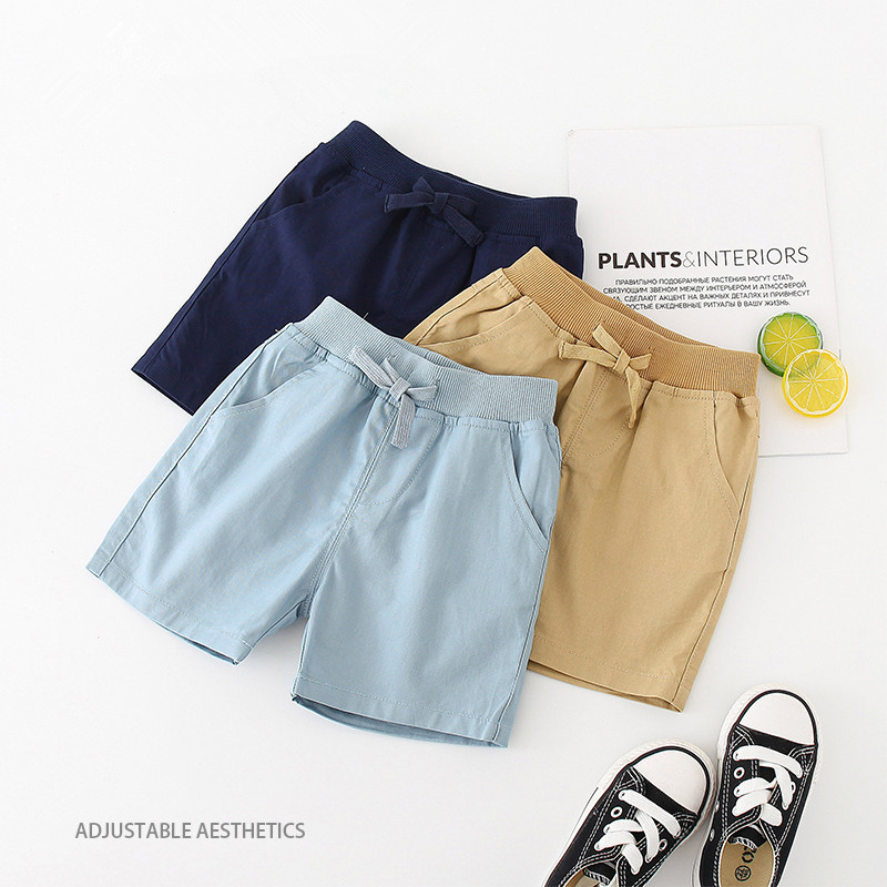 2023. gada vasara, 2 3 4 6–10 gadi Eiropas amerikāņu stila mātei un bērniem / Bērnu apģērbi / Kokvilnas dēļu šorti bērniem
