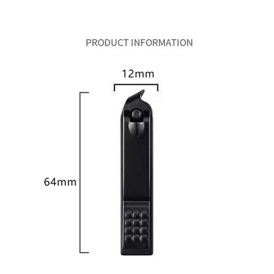 Veliki oštri rezači za manikuru za nokte Nehrđajući čelik+ugljični čelik Acronyx Škare za tvrde nokte Pedikura Kosa usta Kućanski