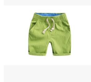 2023 Летни детски дрехи Момчета Къси панталони Едноцветни ежедневни тънки памучни бебешки унисекс шорти за момчета Момичета Детски шорти с подплата