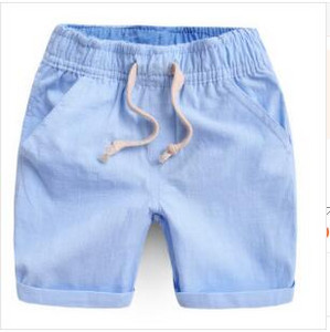 2023 Летни детски дрехи Момчета Къси панталони Едноцветни ежедневни тънки памучни бебешки унисекс шорти за момчета Момичета Детски шорти с подплата