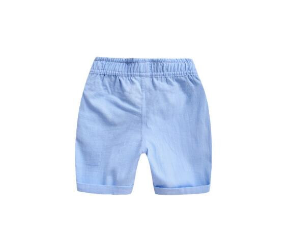 2023. gada vasaras bērnu apģērbi zēnu šorti, viendabīgi, plānas kokvilnas bērnu unisex šorti zēniem, meitenes, bērnu šorti ar oderi