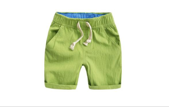 2023. gada vasaras bērnu apģērbi zēnu šorti, viendabīgi, plānas kokvilnas bērnu unisex šorti zēniem, meitenes, bērnu šorti ar oderi