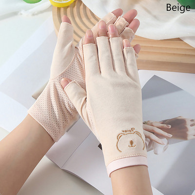 1 pāris Anti-UV nagu cimdi UV gēla aizsargcimdi bezpirkstiem manikīrs nagu mākslas instrumenti LED lampas nagu žāvētājs starojuma rokas