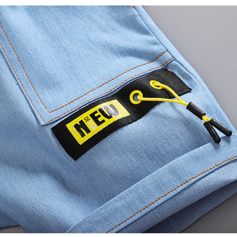 Copii Băieți Pantaloni scurți Casual Vară Bebeluș haine la modă 1 bucată Copii mici Costum sport din bumbac Îmbrăcăminte pentru sugari Copii Fete Pantaloni scurți