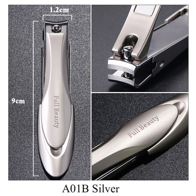 Profesionalni škarica za nokte od ružičastog zlata Rezač za debele nokte na nogama Manikura Njega noktiju Nož za nokte CH1557