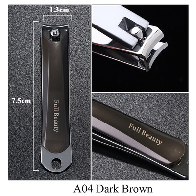 Profesionalni škarica za nokte od ružičastog zlata Rezač za debele nokte na nogama Manikura Njega noktiju Nož za nokte CH1557