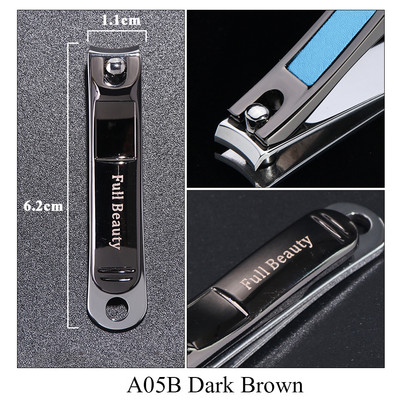 Profesionalni škarica za nokte od ružičastog zlata Rezač za debele nokte na nogama Manikura Njega noktiju Nož za nokte CH1557