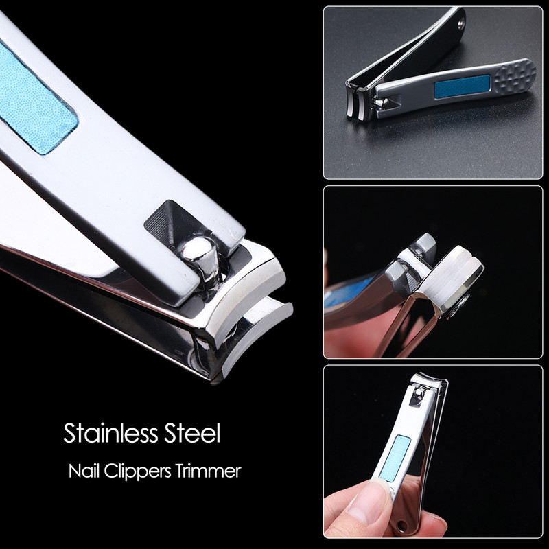 Profesionalni škarica za nokte od ružičastog zlata Rezač za debele nokte na nogama Manikura Njega noktiju Nož za nokte CH1557