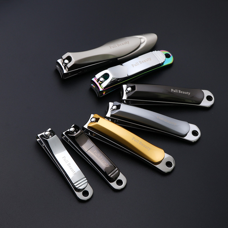 Profesionalni škarica za nokte od ružičastog zlata Rezač za debele nokte na nogama Manikura Njega noktiju Nož za nokte CH1557