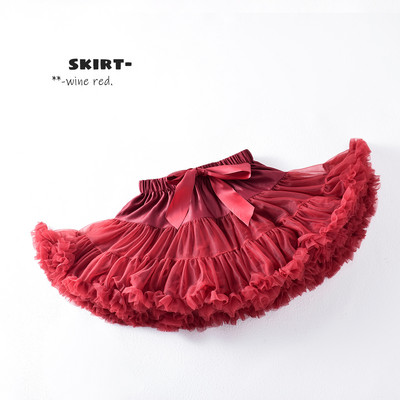 Kislányok kis szoknya gyerekeknek Puffadt tüll szoknyák Lányok Újszülött Születésnapi Party Hercegnő ruhák 1-15 éves korig