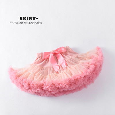 Kislányok kis szoknya gyerekeknek Puffadt tüll szoknyák Lányok Újszülött Születésnapi Party Hercegnő ruhák 1-15 éves korig