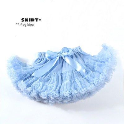 Kislányok kis szoknya gyerekeknek Puffadt tüll szoknyák Lányok Újszülött Születésnapi Party Hercegnő ruhák 1-15 éves korig