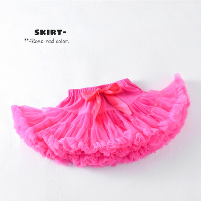 Kislányok kis szoknya gyerekeknek Puffadt tüll szoknyák Lányok Újszülött Születésnapi Party Hercegnő ruhák 1-15 éves korig