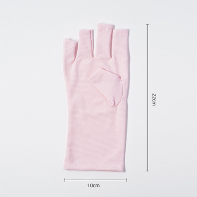 BQAN 2pc Lace Anti UV Nagu cimdi UV Gel Shield Glove Fingerless Manikīrs Nail Art Tools LED Lamp Nails Žāvētājs Radiācijas Rokas