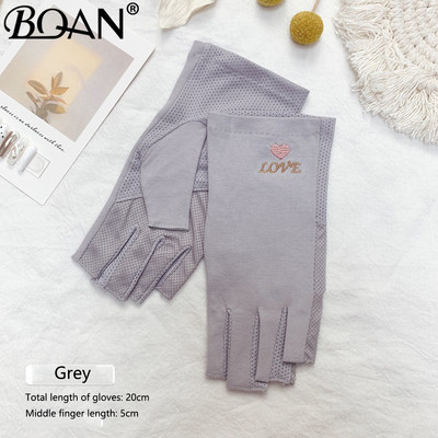 BQAN 2pc Lace Anti UV Nagu cimdi UV Gel Shield Glove Fingerless Manikīrs Nail Art Tools LED Lamp Nails Žāvētājs Radiācijas Rokas