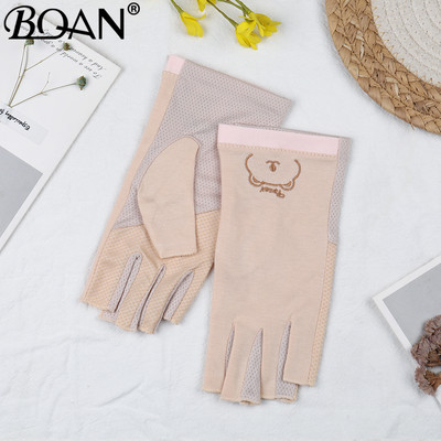 BQAN 2pc Lace Anti UV Nagu cimdi UV Gel Shield Glove Fingerless Manikīrs Nail Art Tools LED Lamp Nails Žāvētājs Radiācijas Rokas