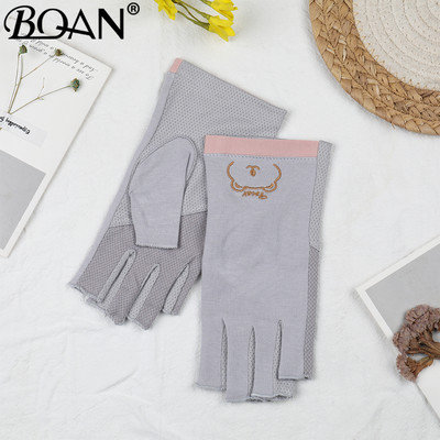 BQAN 2pc Lace Anti UV Nagu cimdi UV Gel Shield Glove Fingerless Manikīrs Nail Art Tools LED Lamp Nails Žāvētājs Radiācijas Rokas