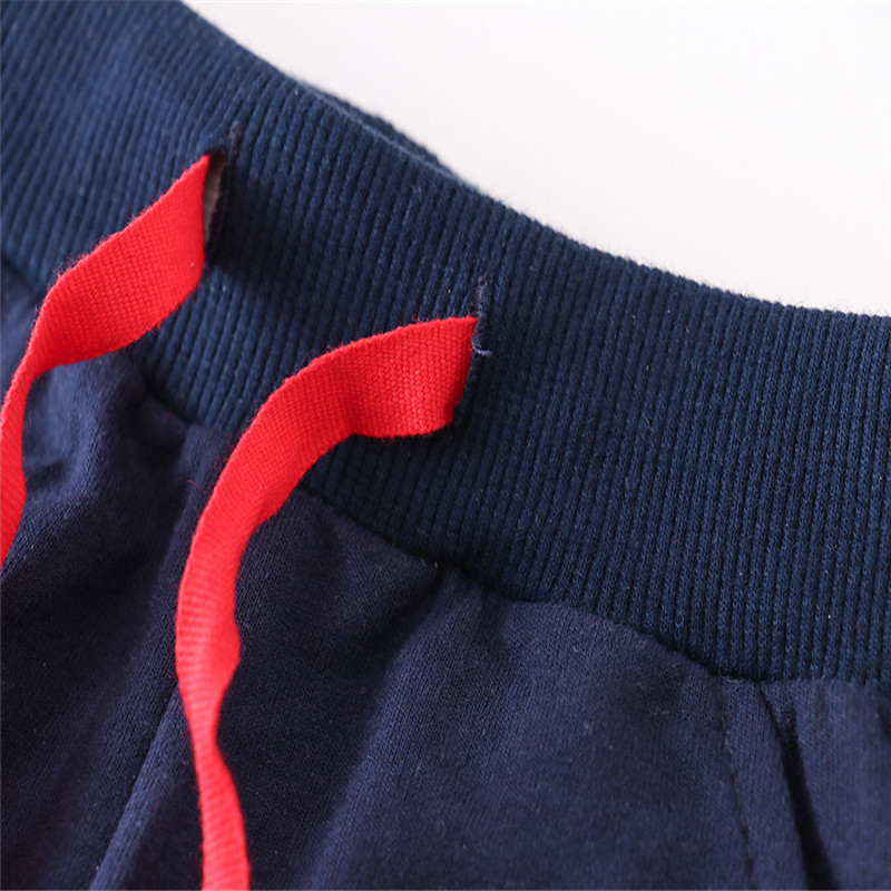 Lēcieni Metri Vasaras Šorti Zēniem Meitenēm Kabatas Svītras Bērnu Savelkamās Auklas Toddler Īsas Bikses Modes Bērnu Apģērbi