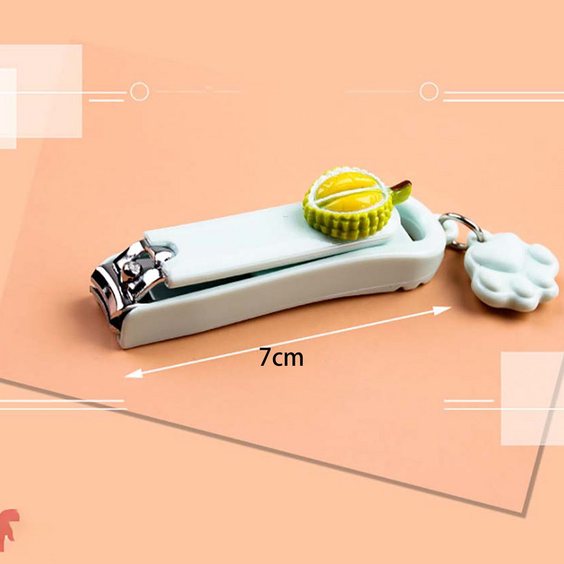 Jauki profesionāli nerūsējošā tērauda nagu griezēji mājsaimniecības manikīrs ceļojumu pedikīra rīks karikatūra nagi nazis trimmeris ikdienas rīki