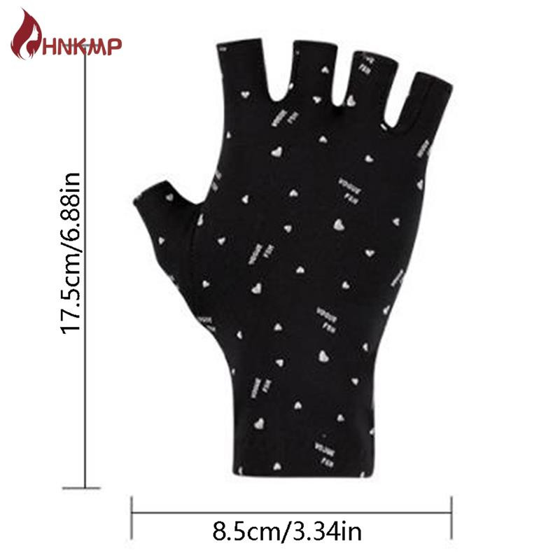 1 Pair Nail Art Glove UV aizsardzības cimds Anti UV starojuma aizsardzības cimdi aizsargs nagu mākslas gēlam UV LED lampas rīks