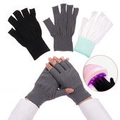 Nail Art Glove UV Protection Glove Anti UV Radiation Protection Rukavice Protecter for Nail Art Gel UV LED lampa Too