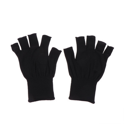 Nail Art Glove UV Protection Glove Anti UV Radiation Protection Rukavice Protecter for Nail Art Gel UV LED lampa Too