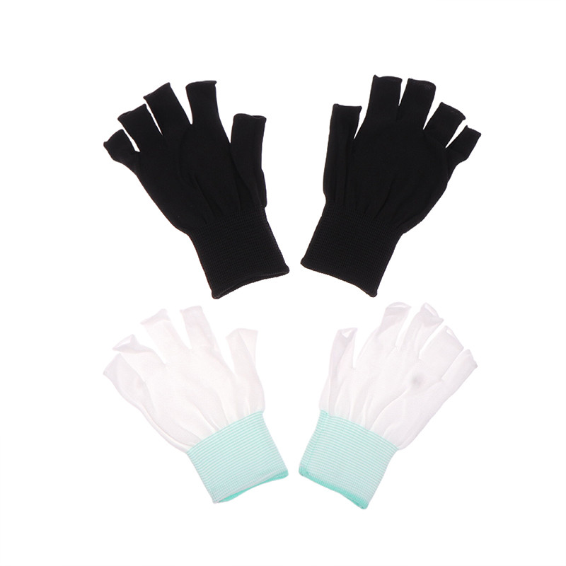 Nail Art Glove UV Protection Glove Anti UV Radiation Protection Rukavice Protecter for Nail Art Gel UV LED lampa Too