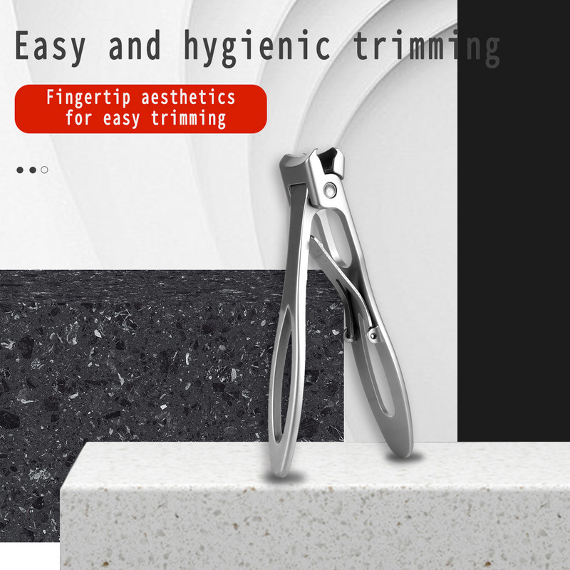 TJ SEGA Profesionālie nagu griezēji nerūsējošā tērauda nagu griezēji Kāju nagu pirkstu nagu manikīra griezēji kāju griezēji bieziem nagiem