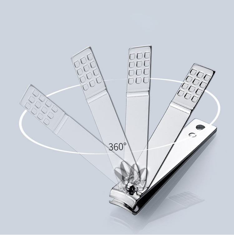 Nagu griezējs, augstākās kvalitātes nerūsējošā tērauda nagu griezēji roku un kāju nagu griezēji, nagu griezēji ar nagu vīli Sharp.