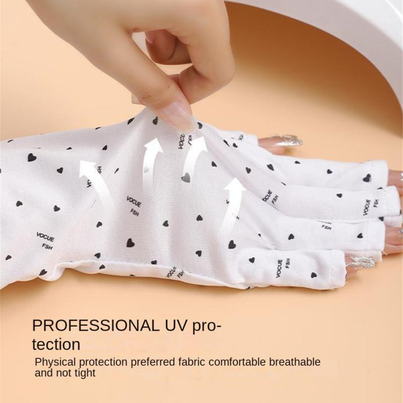 Nagu lampu aizsargcimdi maisiņos Uzticami, izturīgi tīri un ērti augstas kvalitātes UV izturīgi nagu cimdi Nagu cimdi Trend