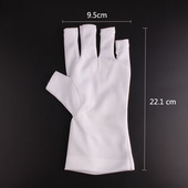 Nagų dailės pirštinės, apsaugančios nuo UV spindulių, pirštinės, apsaugančios nuo UV spinduliuotės, pirštinės, apsaugančios nagų dailės gelį UV LED lempos įrankis