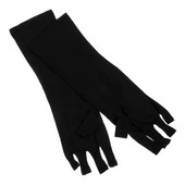 Atkārtoti lietojami UV cimdi Manikīra instrumentu cimdi UV nagi Lietoti piederumi Roku aizsargapvalki lampām bezpirkstiem instrumentiem