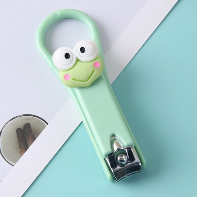 Pretšļakatu nagu griezējs manikīra rīks Karikatūra Jauka nagu griezēja nerūsējošā tērauda mini nagu šķēres sievietēm